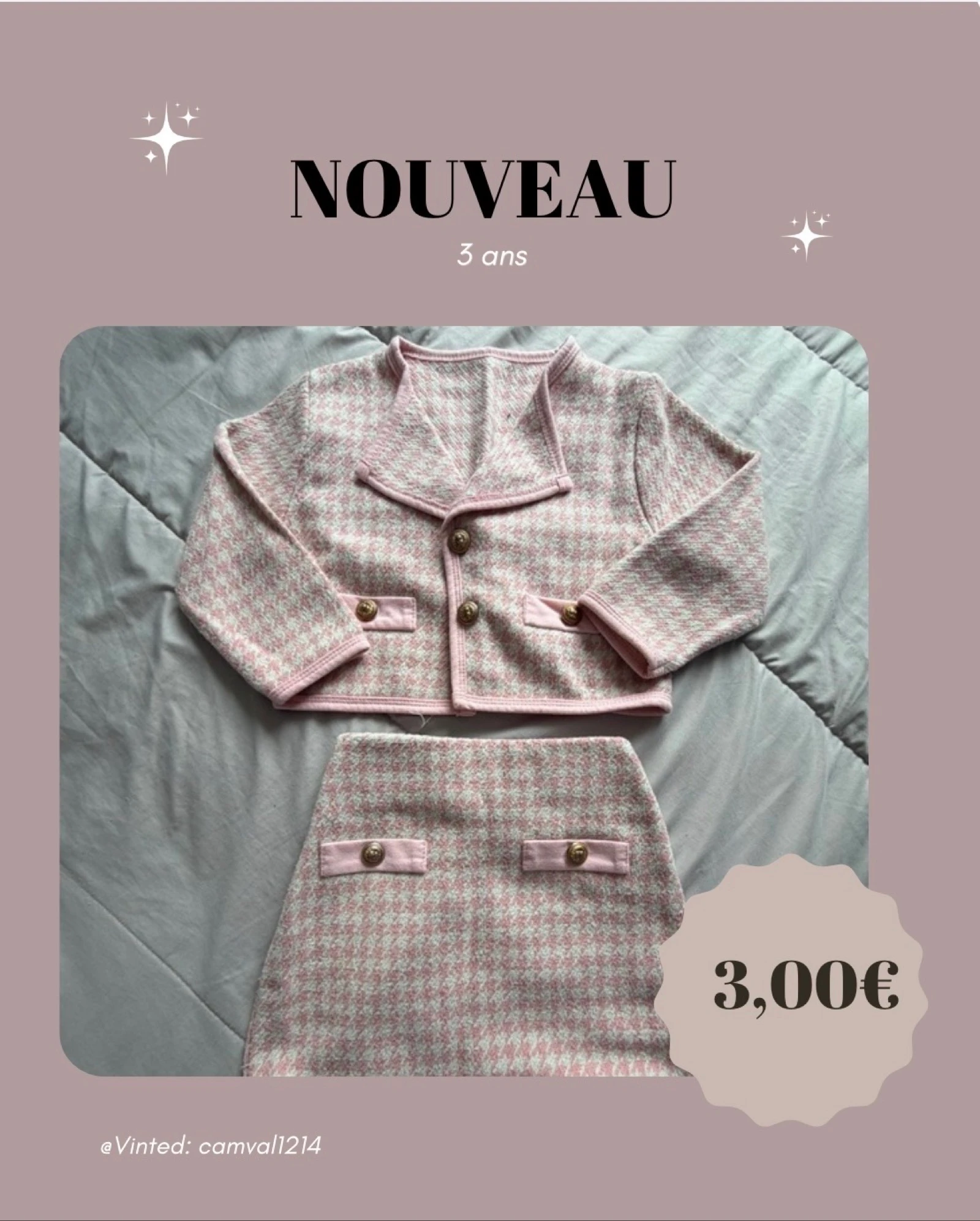 Ensemble jupe et blazer 